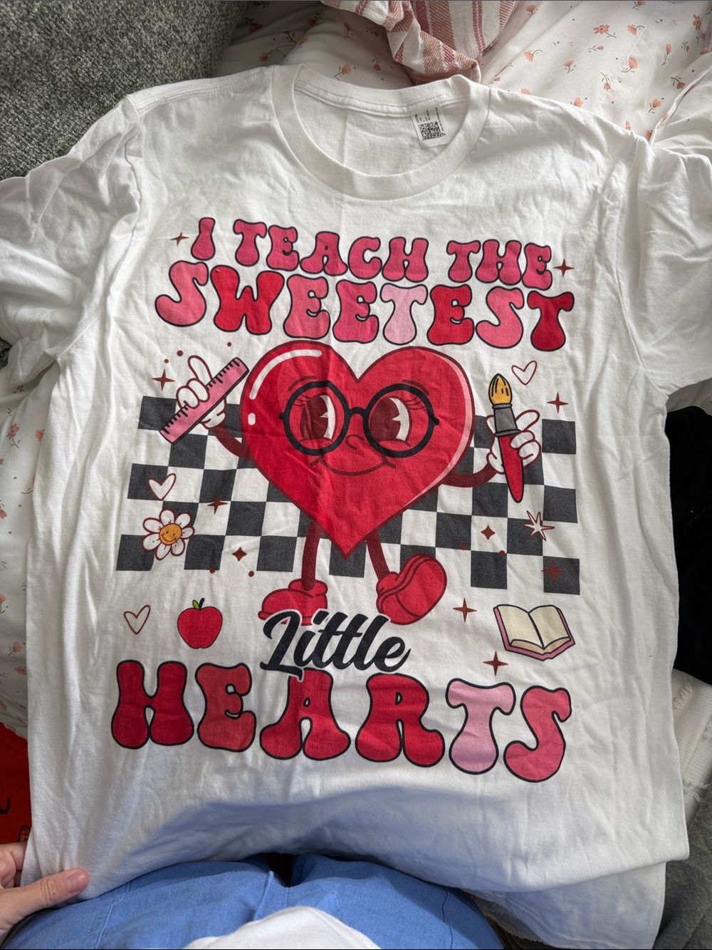 Valentines Day Teacher Tshirt